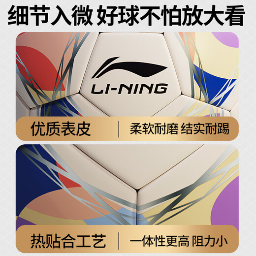 Li Ning Football No. 4 Children's Primary School Students Special High School Entrance Examination Football Standard Training Competition Teenagers Gift No. 4