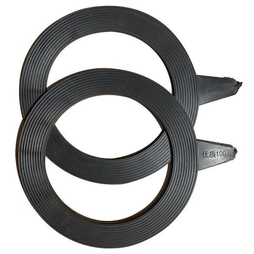 XMSJ rubber sealing gasket, flange rubber gasket, valve flat gasket, high quality thickened DN25 40 50 80 100 DN80 /3 inch 89*135*3 (10 pieces)