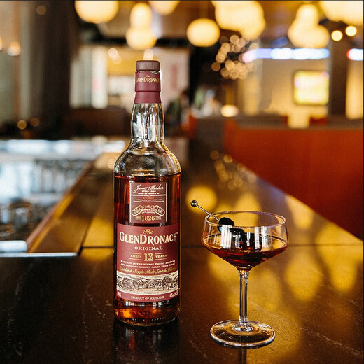 格兰多纳（GLENDRONACH）苏格兰单一麦芽威士忌洋酒 斯佩塞12年雪莉桶非冷凝过滤原瓶进口 格兰多纳12年700ml
