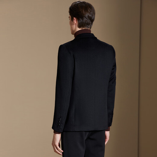 Antonio wool + cashmere business yarn-dyed plaid woolen suit commuter style men's business casual suit jacket