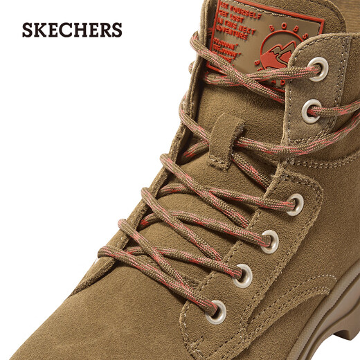 Skechers Damenstiefel Sommer Mid-Top Retro Frauenschuhe Klassiker Vielseitige Martin Boots Sport Casual Mid-Tube-Stiefel Schneestiefel 113399
