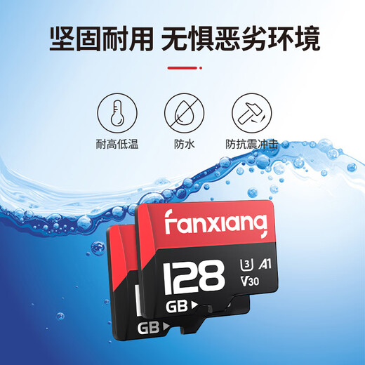 梵想（FANXIANG）64GB TF（MicroSD）存储卡 V30 行车记录仪＆安防监控摄像头专用内存卡 高速耐用 读速85MB/s K1