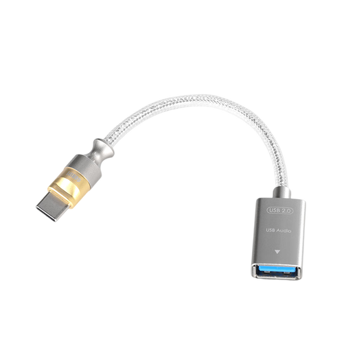 DdHiFi professional audio Type-C/Lightning to USB-A female data transmission OTG digital decoding cable DAC decoding headphone amplifier cable TC07F (Type-C version)