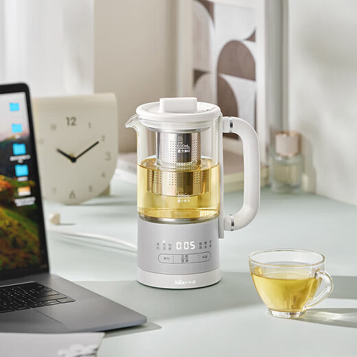 Bear Health Kettle Kettle Tea Maker 316L Stainless Steel Mini Small Capacity Tea Kettle Mini Small Portable Insulated Electric Kettle Gift YSH-E06H1 316L Stainless Steel 0.6L