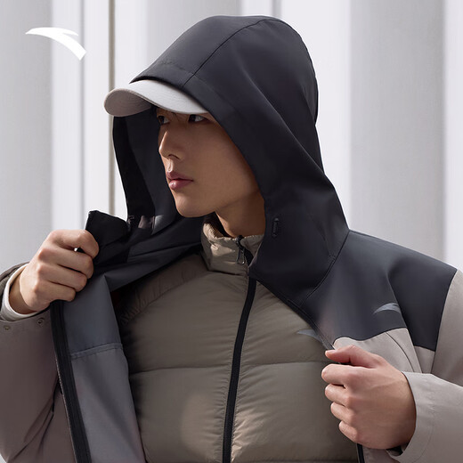 ANTA Water-Repellent Jacket丨Down Liner Jacket Two-piece Men's Winter Warm Commuting Sportswear Top