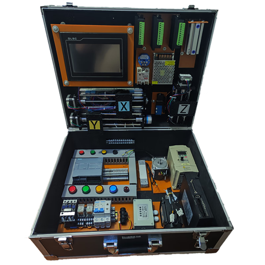 1200PLC learning chassis Portal experiment box programming teaching training PLC learning kit test bench D-entry learning machine + video course + guidance a standard conveyor standard + conveyor x 3-axis giant