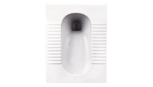Jiumu (Jomoo) 2025 New Jiumu Squat Piss 14099 Zurück vor und aus weiß