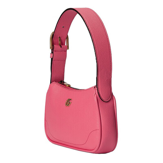 Gucci (GUCCI) women's bag 23 new Aphrodite series underarm bag double G single shoulder handbag AAA9F 6627 pink pre-sale