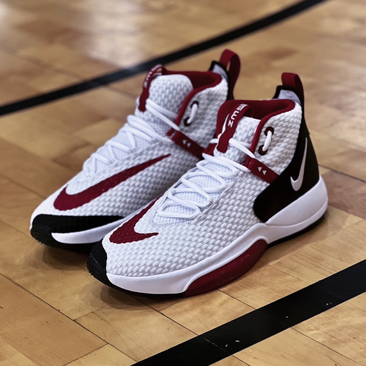 耐克（NIKE）Zoom Rize 1 男子高帮气垫缓震实战篮球鞋 FD9904-111 43