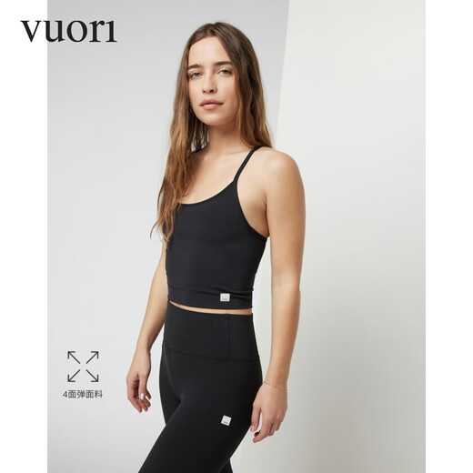 VUORI AllTheFeels™ 飞奥力女士休闲运动吊带 瑜伽健身 VW1098 黑色/Black M 165