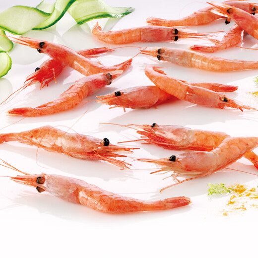 Jingdong Supermarket Arctic Sweet Shrimp Sashimi 454g/box 40-58 pieces directly sourced from overseas MSC certified Japanese ready-to-eat self-operated