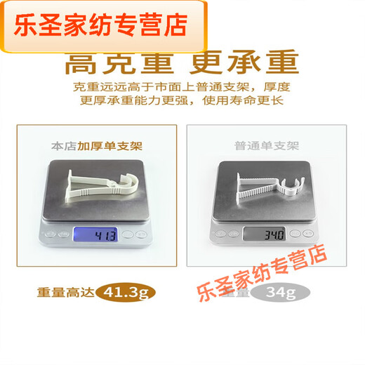 Muran Noel Curtain Roman Rod Bracket Curtain Rod Base Top Mount Hook Shelf Curtain Rack Support Single Rod Fixing Accessory Thickened Single Top Mount Side Mount Universal Gold 1 Pack