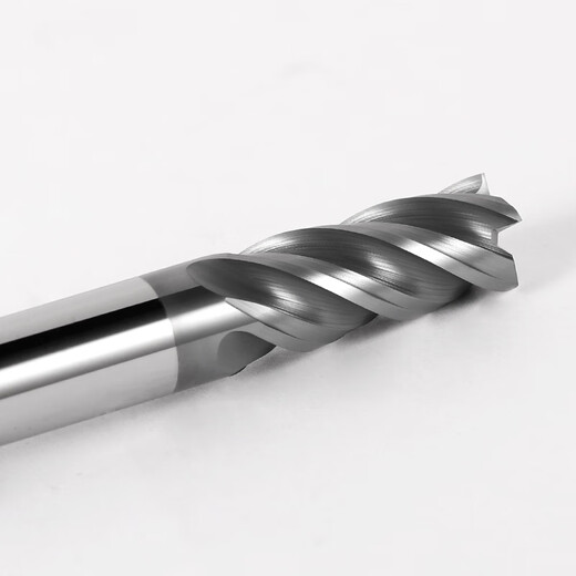 70-degree 4-edge tungsten steel milling cutter U-shaped groove CNC stainless steel special extended high-efficiency rough-finish integrated dynamic end mill 70-degree dynamic milling high-efficiency cutter 6*24*6D*75L