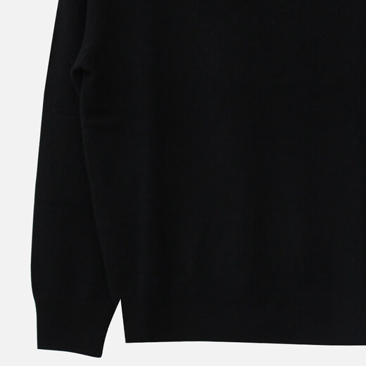 King Deer [Bienestar rosa de mascota] Sweater de cachemir Cashmere Cuello redondeo de cuello redondo suéter sólido de color sólido Commuting Commuting Xuanshi Hei M 170/88a