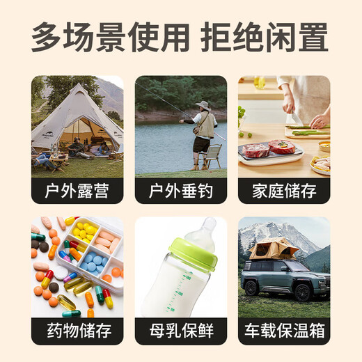 
Che Guimu thermal insulation bag thermal insulation bag 15 liter lunch box bag thermal insulation box portable ice bag refrigeration bag breast milk medicine cold protection