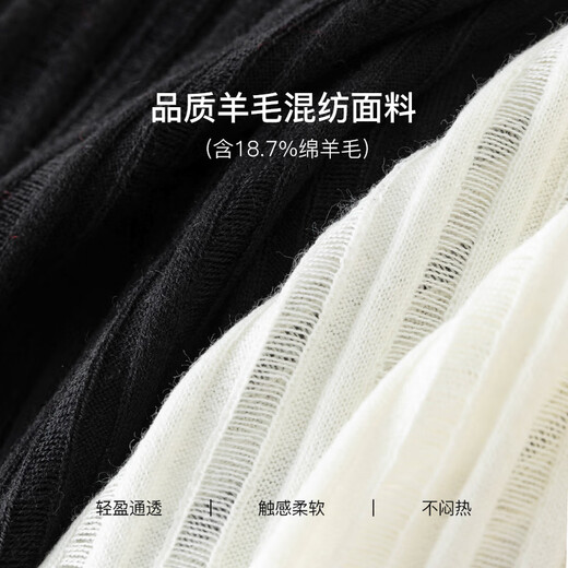 Fans Lanen Fans Lanen Länen Summer Air Conditioning Strick Hemdjacke Frauen 2024 Sommer Neuem, vielseitiger gestrickter Pullover 12116 Schwarz XS
