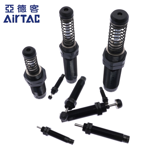 ABDT Yadeke Hydraulic Buffer Damper ACA1007 Oil-pressure Pneumatic Anti-collision Cylinder Shock-absorbing Adjustable Speed Stabilizer ACA12101
