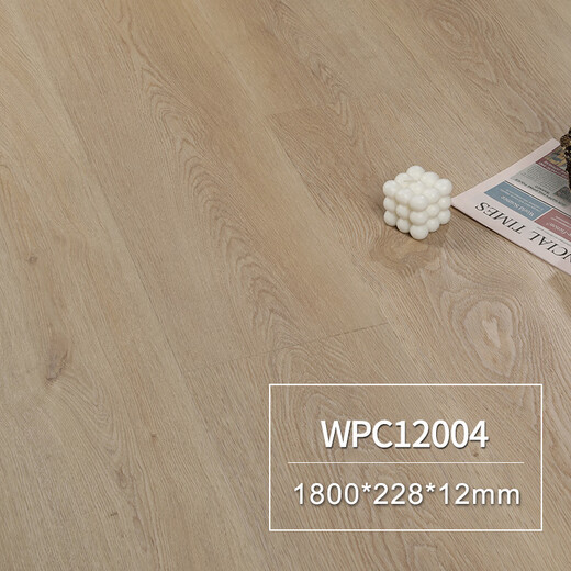 
XMSJWPC12004 Waterproof SPC Stone Plastic Flooring WPC Wood Plastic Composite Wood Flooring Household Lock 12mm zpc12015 Prague Prague