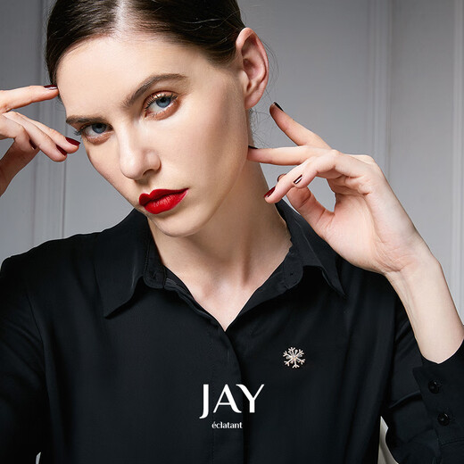 Jay brooch women's collar pin neck decoration anti-exposure buckle accessories as a birthday gift for mother and elders