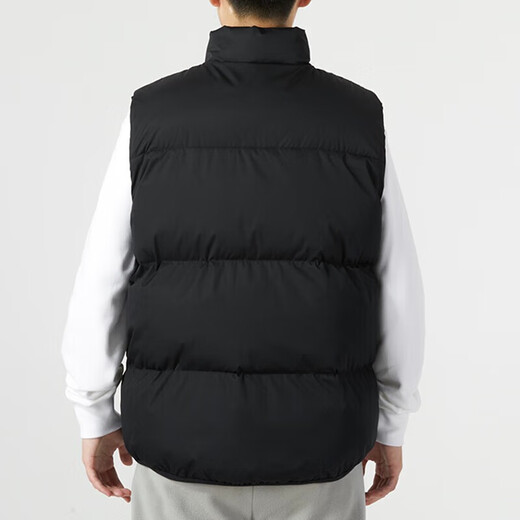 Nike Nike Cotton Clothing Vest Jacket Men's 2024 Winter New Sportswear Outdoor Windproof Warm Vest Top FB7374-010 L (175/92A)