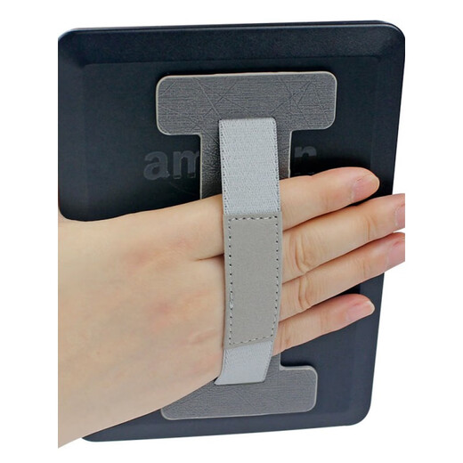 Kailianwei tablet ipad handheld patch kindle one-handed artifact tablet palm rest hand strap telescopic handheld device black 14cm*6cm+3m glue
