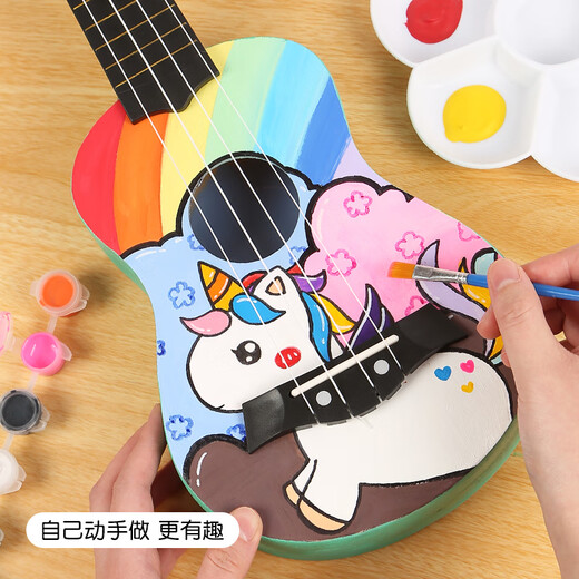 
Ibanez ukulele iy guitarist working instrument hand-painted material pack graffiti assembled children's self-toy - [optional 3 packs]