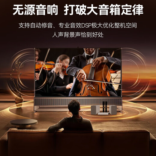 Zhiliao Yuyin Home KTV Audio Set Home Karaoke Home Cinema Amplificateur Conférencier Karaoke Songs and Singing Equipment Full Full Minimum [Metgrade Set] 6-en-1 Karaoke Set + Support Home Cinema