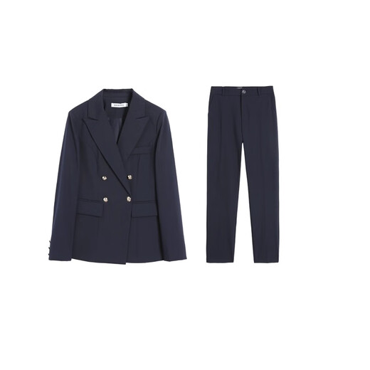 Lady Bird black professional suit suit for women, slim and high-end formal wear, workplace college student interview small suit