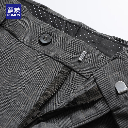 Luo Meng suit men's four seasons business casual professional formal suit suit groom suit wedding suit men's suit