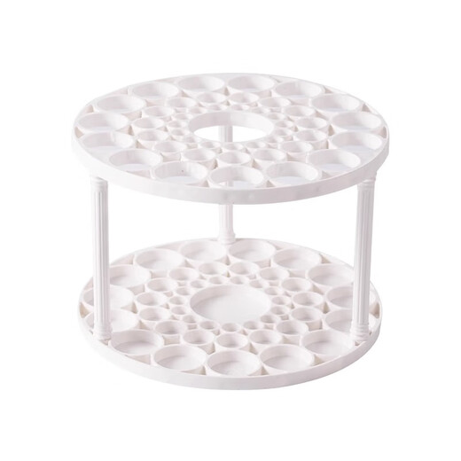 JD Logistics 45-hole multi-functional makeup brush storage rack multi-functional tool storage rack large capacity organization 45-hole makeup brush storage rack 1 pack