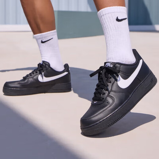 Nike Nike Board Shoes Herren Air Force One Air Force 1 Sports Schuhe FZ0627-010 Black 44