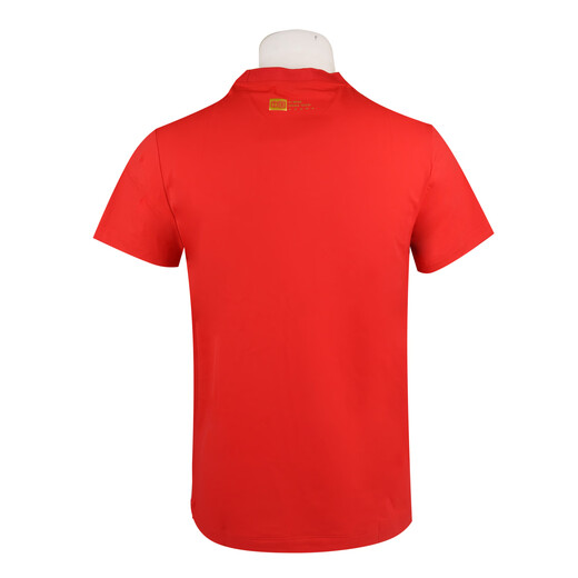
Li Ning (LI-NING) national team same style Honor national flag training suit Quick dry clothes for men and women T-shirt round neck half-sleeved polo shirt sports short sleeve 983 round neck bull red_same style for men and women M