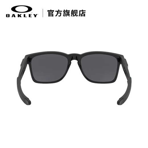 OAKLEY欧克利高清晰镀膜墨镜 休闲运动眼镜/运动太阳镜9272 CATALYST 黑色铱镀膜-02