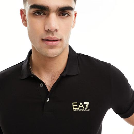 ARMANI/阿玛尼 EA7 男士时尚休闲短袖POLO衫 8NPF04 PJM5Z 桔色 1656 M