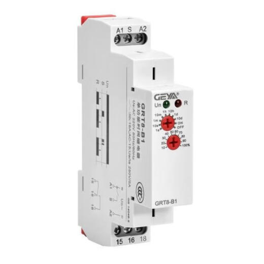 GEYA格亚GRT8-A1B1A2B2通电延时断开时间继电器模块控制器220交流 AC/DC12240V 一开一闭BT延时断开+一组瞬