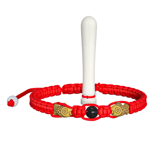 SANFE ELEPHANT Baby Pepperwood Teething Stick Teething Pacifier 3-6 Months Baby Newborn Chewable Baseball Style + Bracelet + Box + Finger Cot Toothbrush 1 Pack