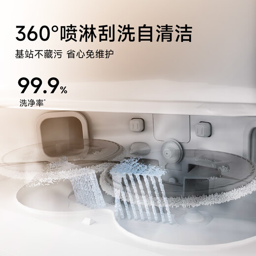 Mova【618开门红】扫地机器人扫拖一体自动清洗集尘全自动 洗烘一体机热水洗拖地机【P50 Pro】水箱版