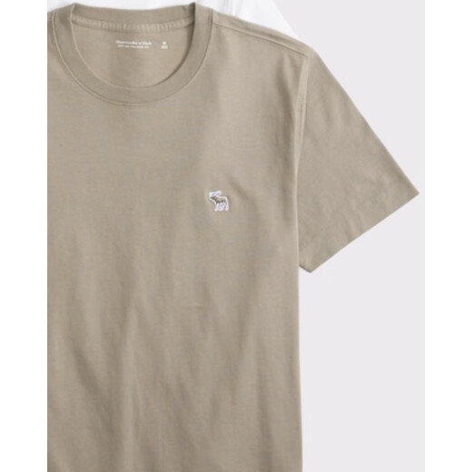 Abercrombie / Fitch Men's's Vêtements 25 Été Nouveau T-shirt à manches courtes confortables Classic Classic Little Elk KI124-5008 Multi-Color XS (170 / 84A)