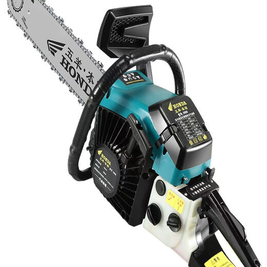 Wuyang Honda chain saw logging saw imported quality four-stroke pure gasoline easy-start professional logging feller high-horsepower chain saw two-stroke hybrid chain saw 20 inches comes with an imported chain