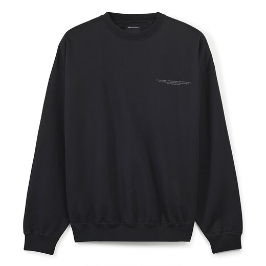 Y-3 Cadeau du Nouvel An y3LOGO CREW sweat-shirt pour hommes pull décontracté à col rond 51JE9276 sweat-shirt noir L