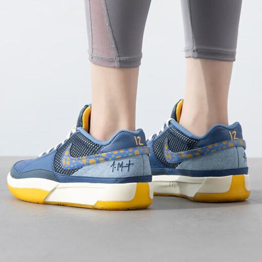 耐克（NIKE）运动鞋女鞋2025夏季新款休闲鞋莫兰特一代轻便篮球鞋FQ7371-400 FQ7371-400蓝色 36
