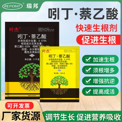 Indolinacetic acid powerful rooting powder, special growth regulator for tree seedlings transplanting and cuttings, Ruibang rooting powder 1000g*1 pack