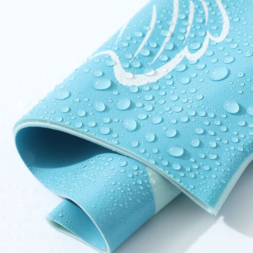 Zailu Children's Silicone Swim Cap 612 Years Old Girl Waterproof Ear Protection Cartoon Cute Boy Girl Baby Student Long Hair Collection + Nose Clip Earplugs