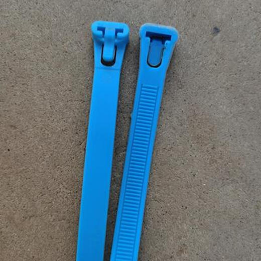 Chaoming (CHAOMING) Tuojin mark ring chicken logo plastic chicken foot ring variety of numbers duck custom-made farm button label sign without words blue 50 pieces