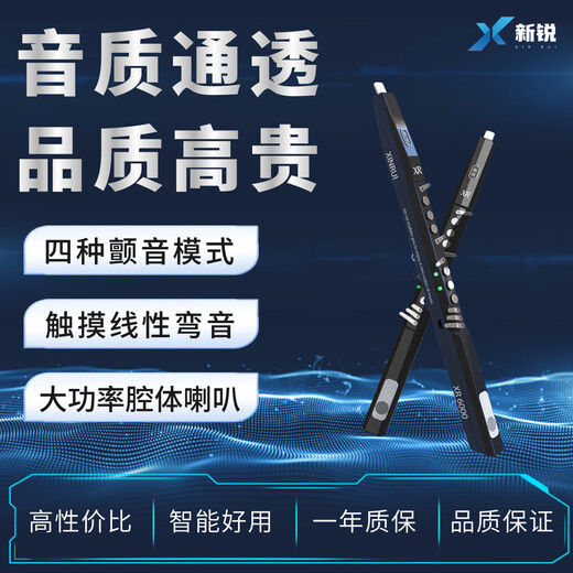 新锐【官方正品】全新XR6000电吹管国产乐器大全中老年电萨克斯葫芦丝 新锐XR6000【标配】+豪华礼包