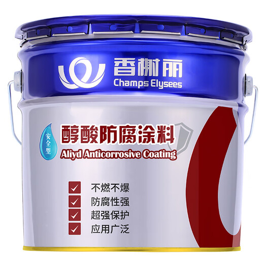 Champs Elysees alkyd anti-rust paint red 13kg safe alkyd anti-corrosion paint color steel tile anti-rust paint anti-corrosion paint door and window equipment steel structure bridge paint