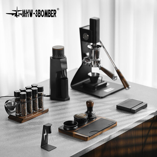 MHW-3BOMBER Bomber Coffee Powder Collecting Ring Magnetic Powder Collecting Cloth Ring Bean Grinding Machine Anti-Flying Powder 58mm Magnetic Powder Collecting Ring - Black - 58mm Universal