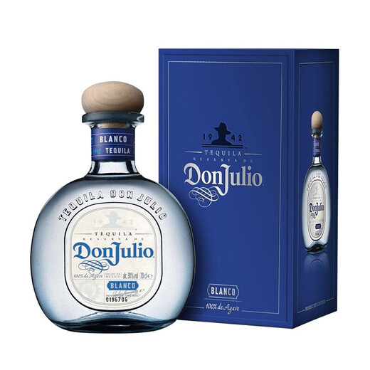唐胡里奥Don Julio 唐胡里奥银龙舌兰酒特基拉进口洋酒银标珍藏白标1942 750mL 1瓶