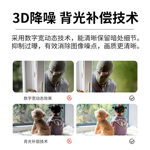 xiaovv接入米家监控摄像头家用手机远程监控器360度无死角带夜视全景家庭语音可对话无线室内高清半球 【米家APP】升级400万+64G卡+延长线