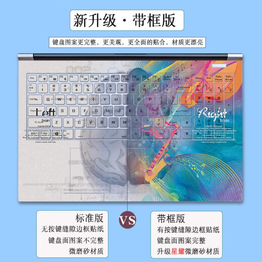 Ye Yu ist für Notebook-Aufkleber für HP Shadow Elf 9/8Pro Light and Shadow Elf geeignet 7/8/6/5/4/3 Computerfilm XM723 Nachrichtenmodell Single A-Sside